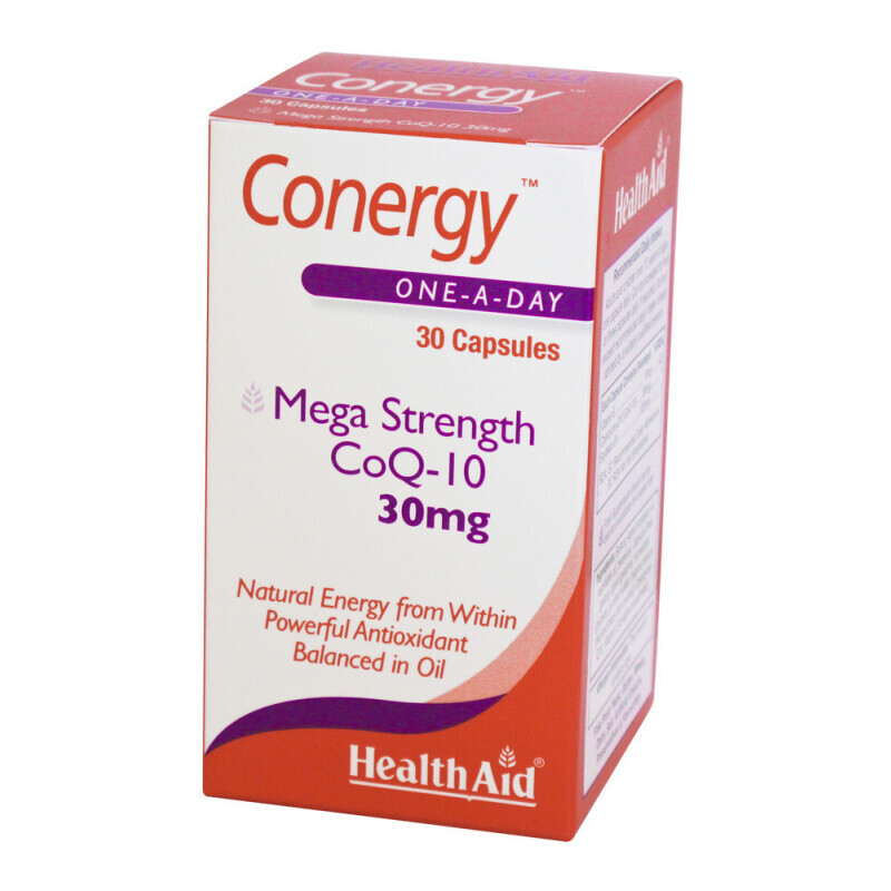 Health Aid Conergy Co Q10 Αντιοξειδωτικό 30tabs