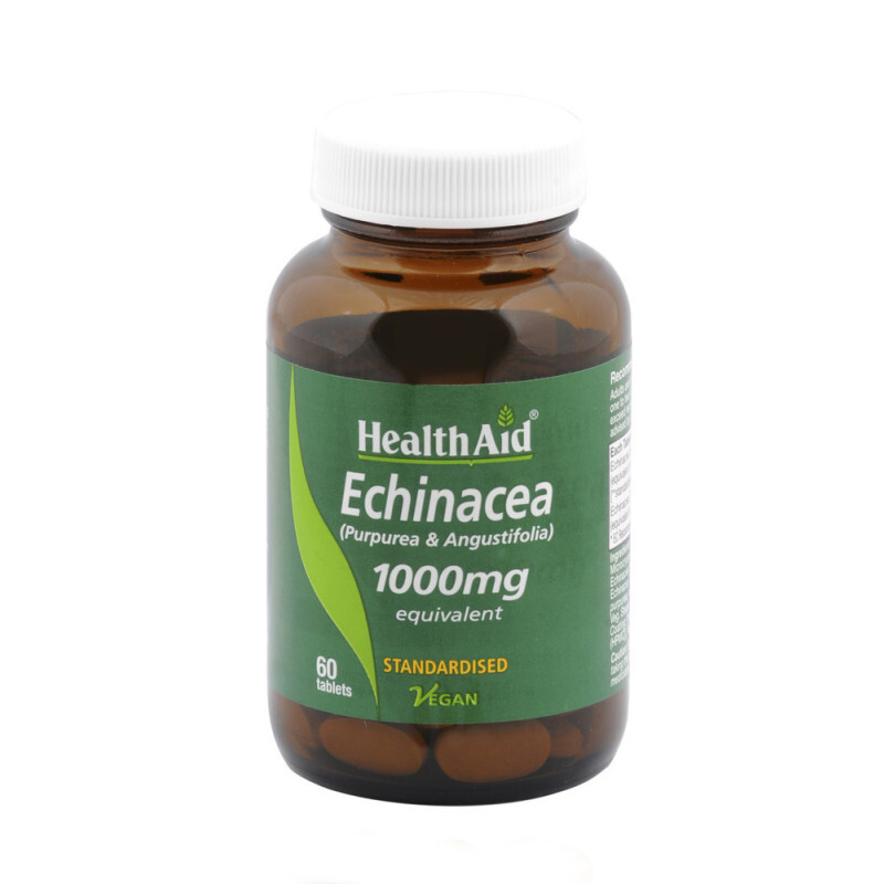 Health Aid Echinacea Extract 1000mg 60tabs