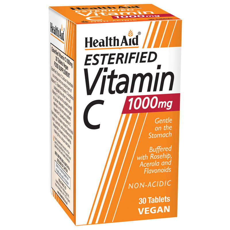 Health Aid Esterified Vitamin C 1000mg Εστέρας Vitc 30tabs