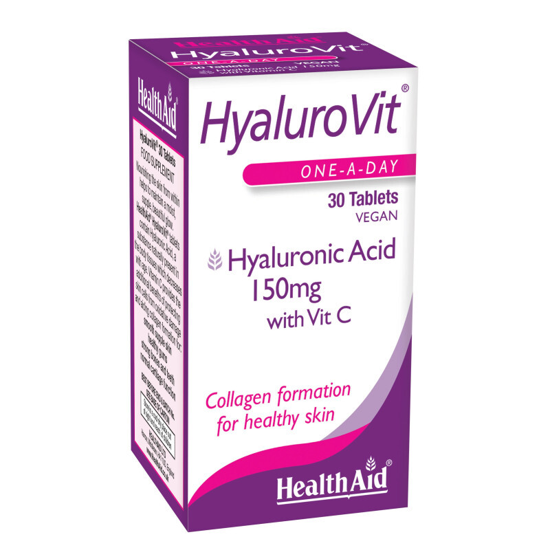 Health Aid Hyalurovit Ενυδάτωση Επιδερμίδας 30tabs