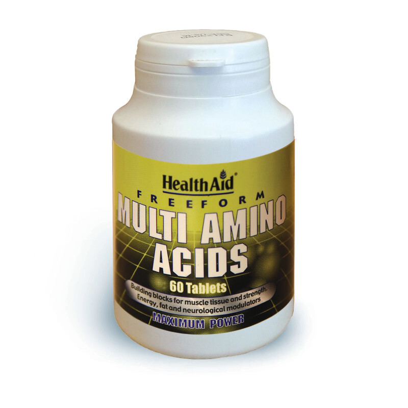 Health Aid Multi Amino Acids Μυϊκή Αποκατάσταση 60tabs