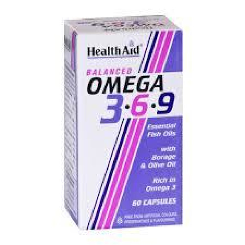 Health Aid Balanced Omega 3 6 9 60caps