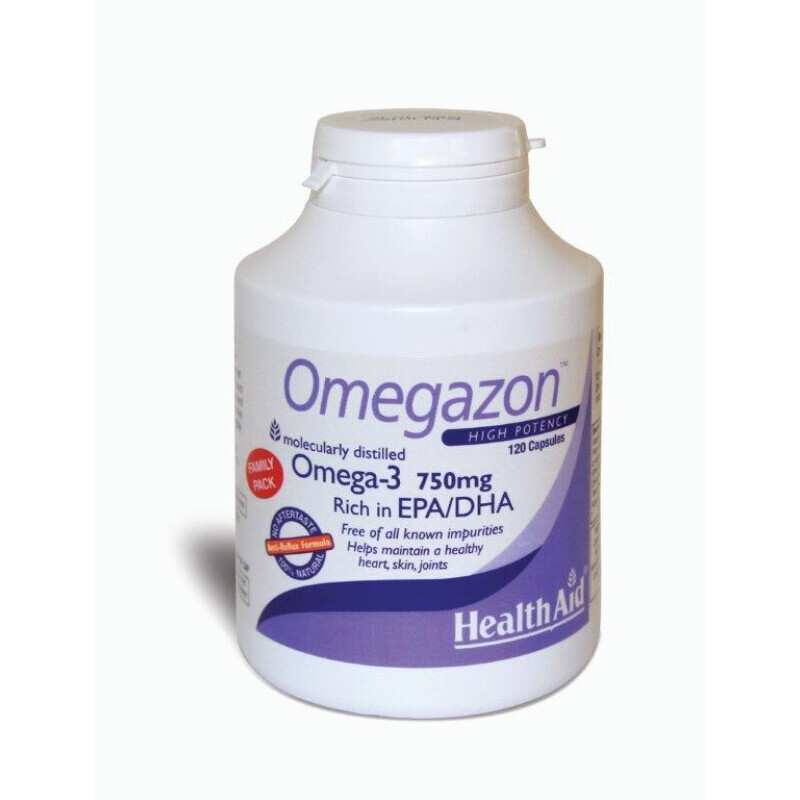 Health Aid Omegazon Family Omega 3 750mg 120caps