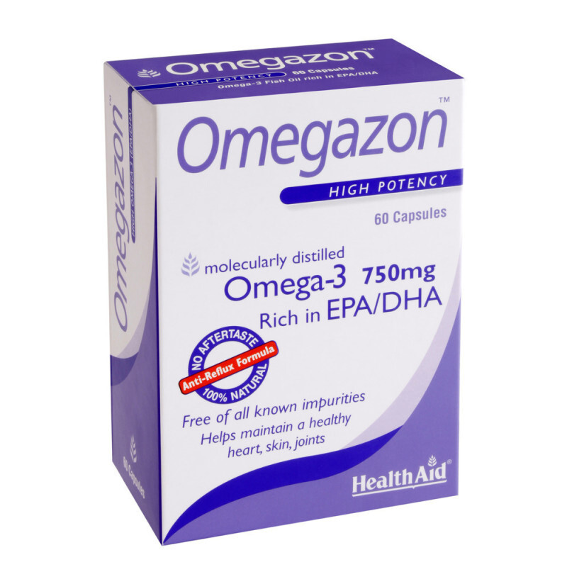 Health Aid Omegazon Omega 3 750mg 60caps