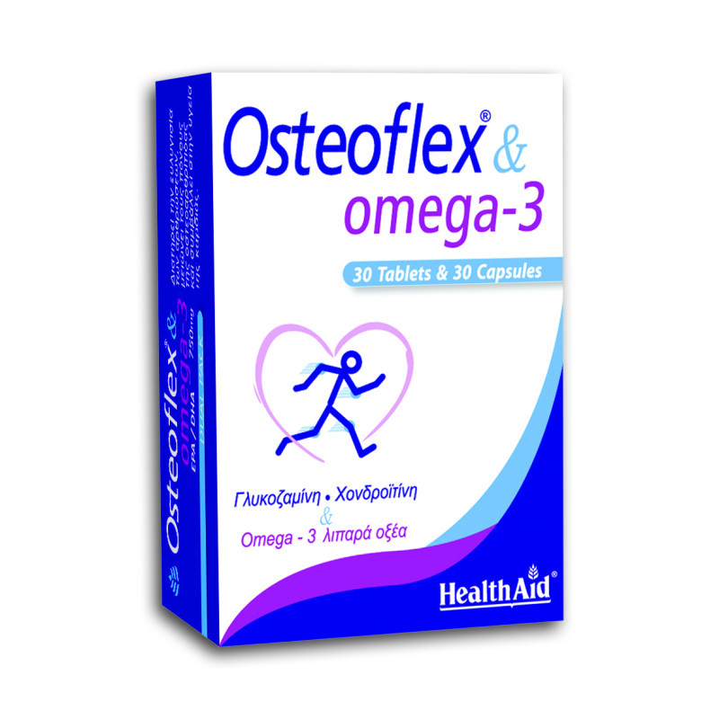 Health Aid Osteoflex & Omega-3 30tabs & 30caps