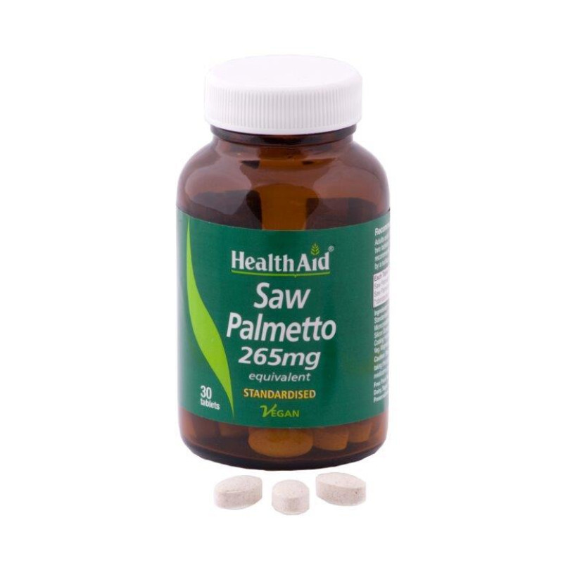 Health Aid Saw Palmetto 265mg Υγεία Προστάτη 30tabs