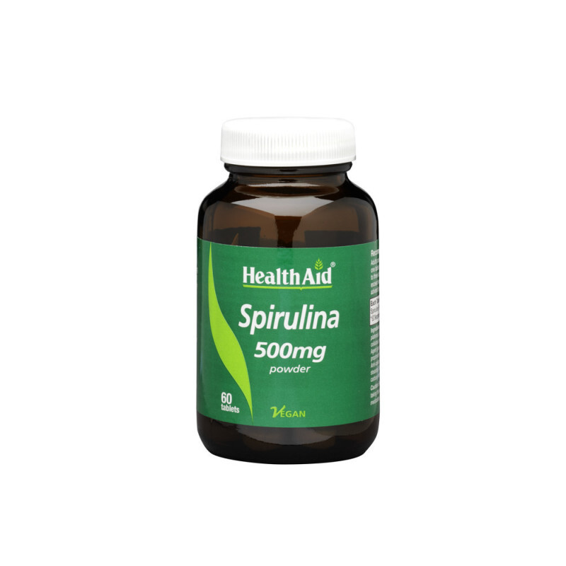 Health Aid Spirulina 500mg 60tabs