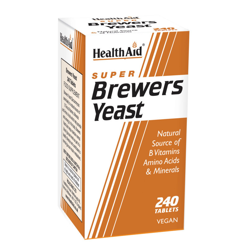 Health Aid Super Brewers Yeast Μαγιά Μπύρας 300mg 240tabs