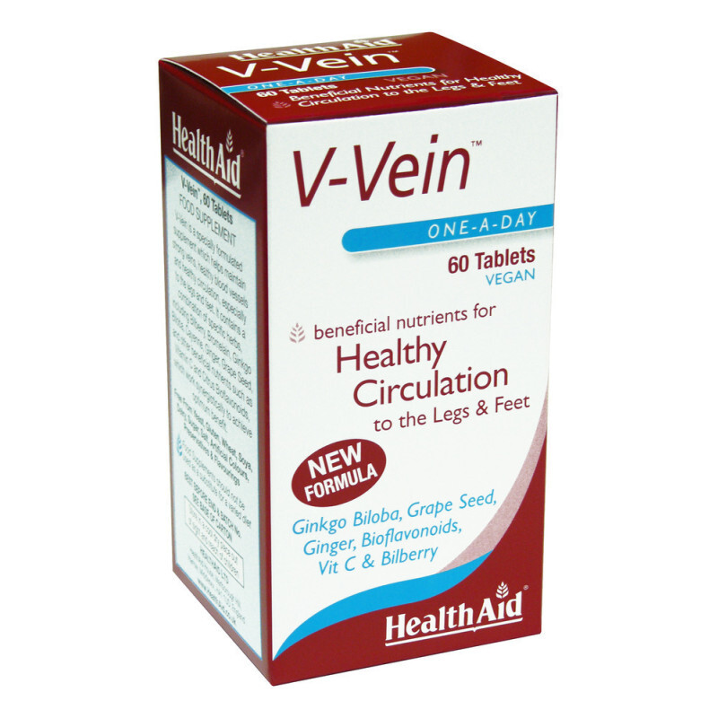 Health Aid V-vein Τόνωση Κυκλοφοριακού Συστήματος 60tabs
