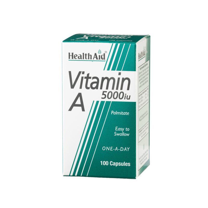 Health Aid Vitamin A 5000iu Υγεία Ματιών & Δέρματος 100caps