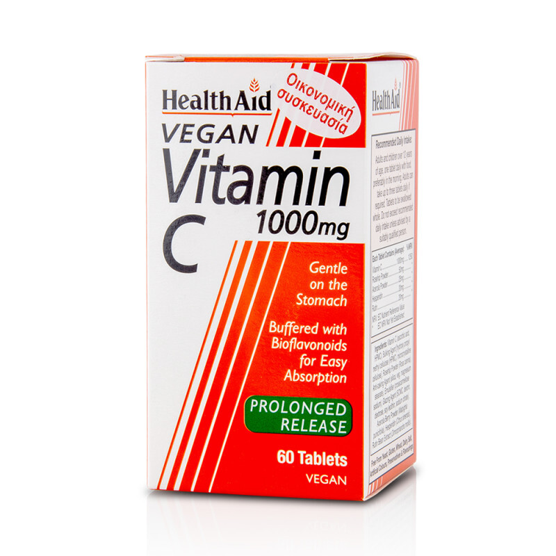 Health Aid Vitamin C 1000mg Prolonged Release 60tabs