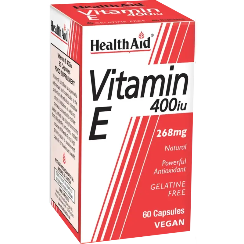 Health Aid - Vitamin E 400iu - 60caps