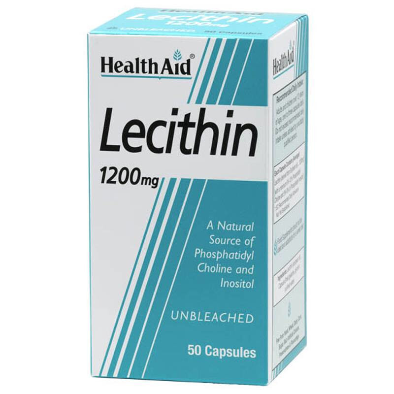 Heath Aid Lecithin 1200mg 50caps
