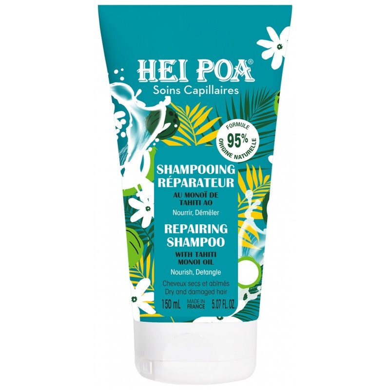 Hei Poa Repairing Shampoo With Tahiti Monoi Oil 150ml