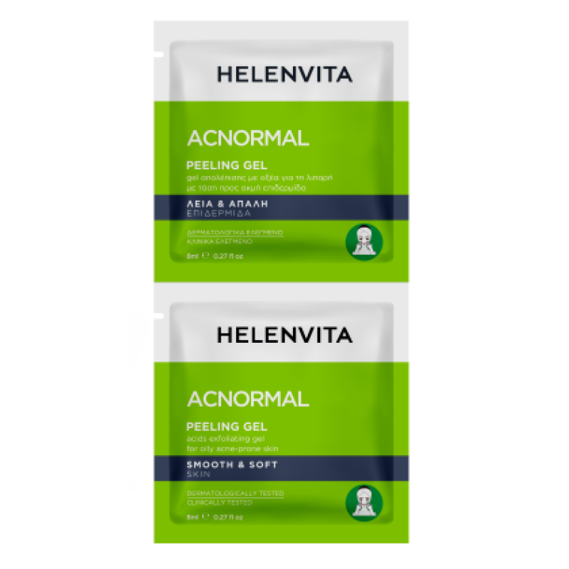 Helenvita Acnormal Peelig Gel Απολέπισης Με Οξέα 2x8ml