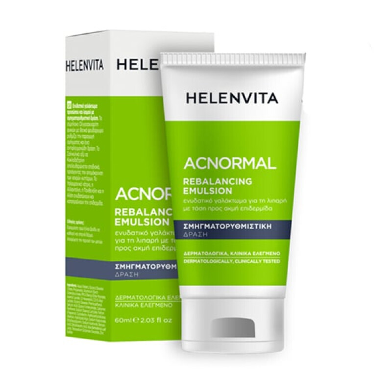 Helenvita - Acnormal Rebalancing Emulsion Ενυδατική Κρέμα Προσώπου Για Λιπαρή Επιδερμίδα - 60ml