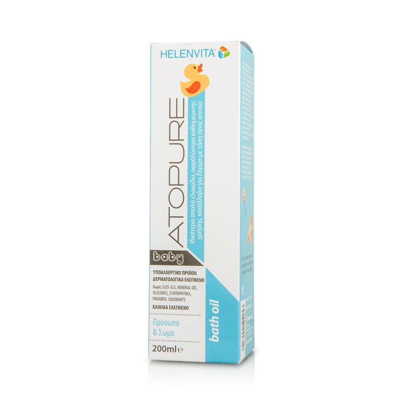 Helenvita Atopure Baby Bath Oil 200ml