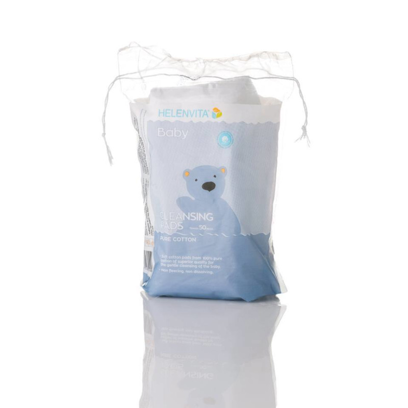 Helenvita Baby Cleansing Pads Δίσκοι Καθαρισμού 50τμχ