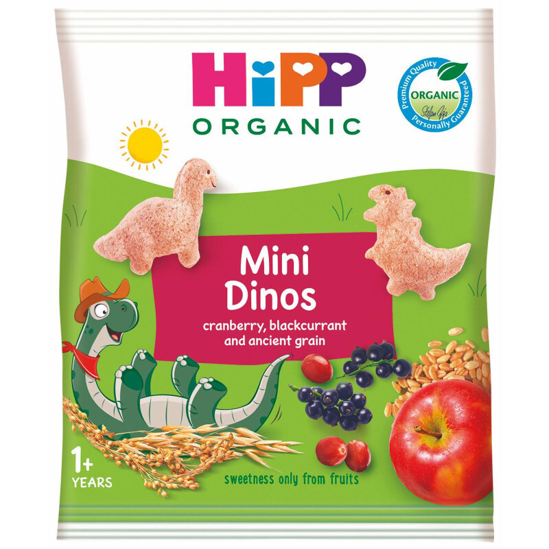 Hipp Organic Mini Dinos Οργανικά Δεινοσαυράκια 1έτος+ 30g