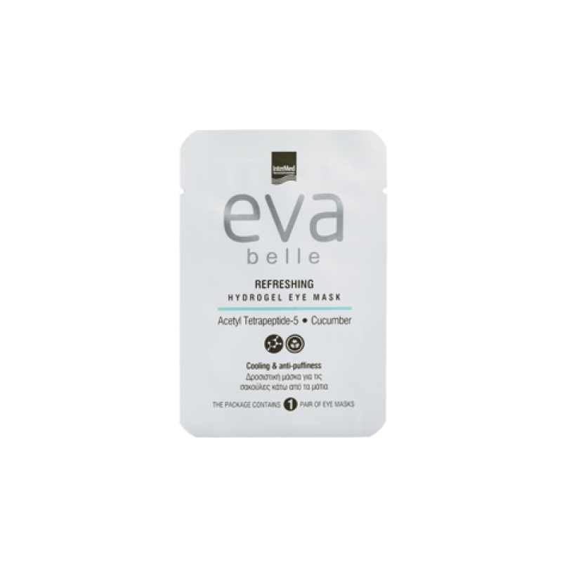 Intermed Eva Belle Refreshing Hydrogel Eye Mask 1ζεύγος