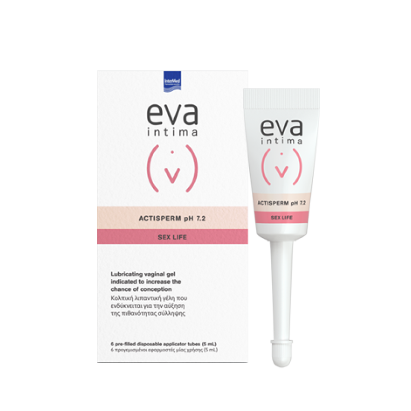 Intermed Eva Intima Actisperm Ph 7.2 Vaginal Gel 6x5ml