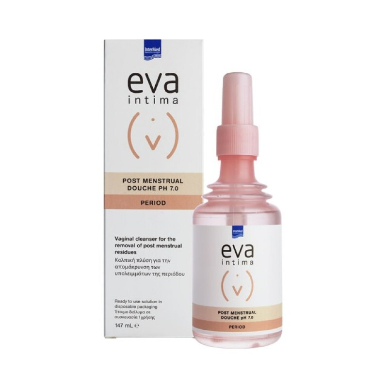 Intermed Eva Intima Period Post Menstrual Douche Ph7.0 147ml