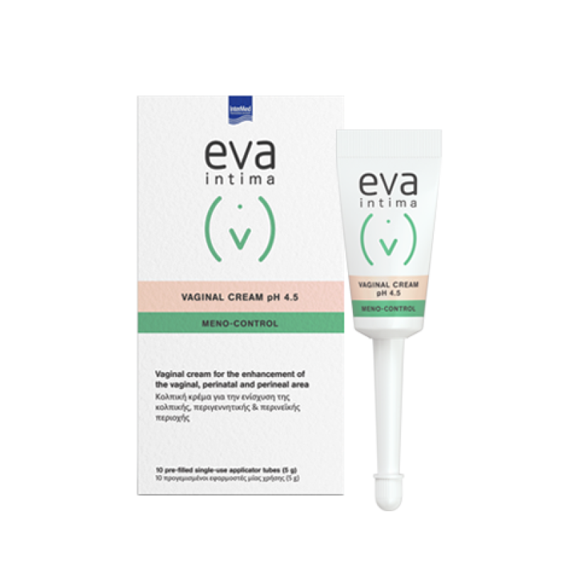 Intermed Eva Intima Vaginal Cream Ph4.5 Περι-εμμηνόπαυση 10x5g