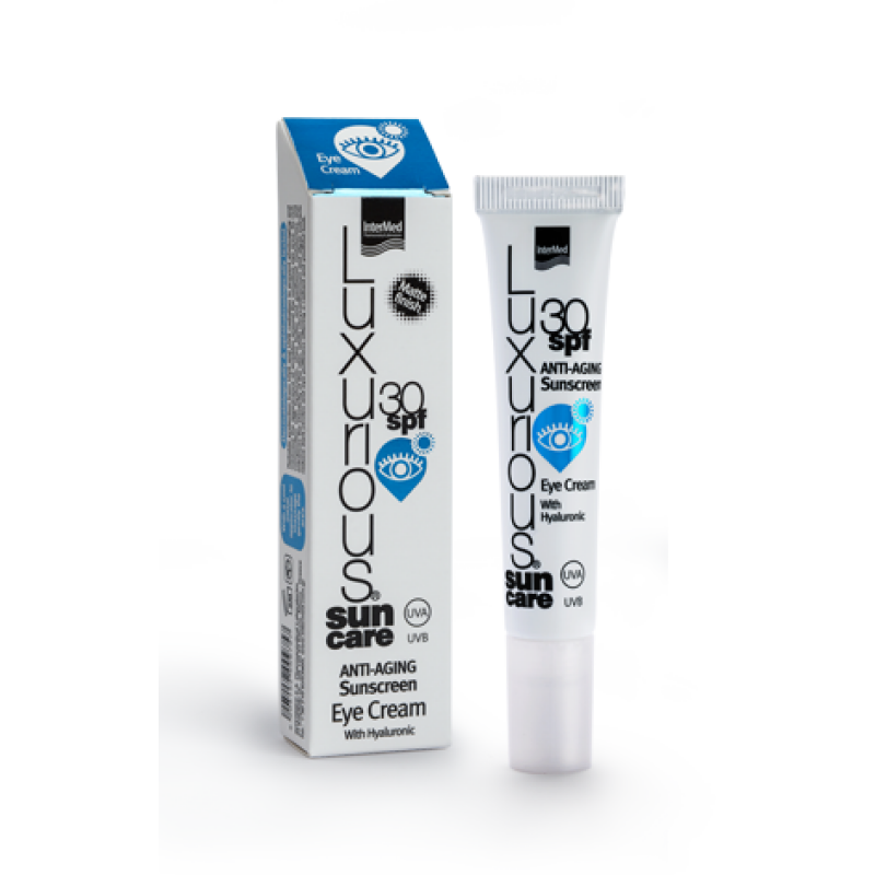Intermed Luxurious Sun Care Anti-aging Sunscreen Eye Cream Spf30 15ml