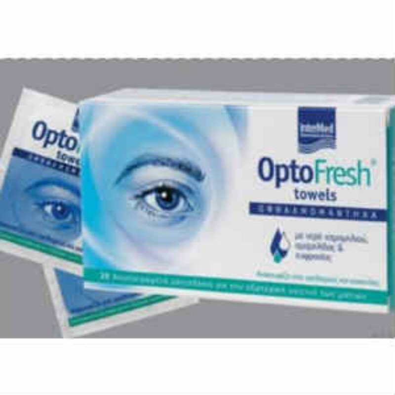 INTERMED - Optofresh Towels Οφθαλμικά μαντηλάκια - 20τμχ
