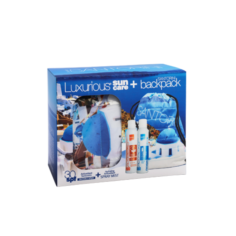 Intermed Promo Luxurious Sun Care Spray Spf50 & Hydrating Spray & Greece Backpack