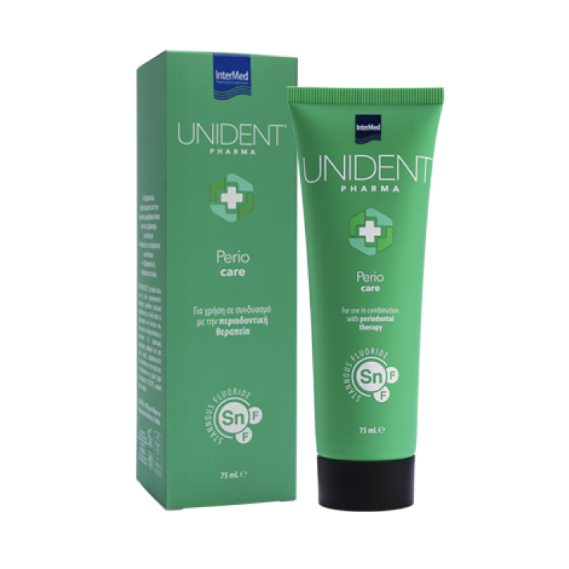 Intermed - Unident Pharma Perio Care Οδοντόκρεμα Για Χρήση Σε Συνδυασμό Με Περιοδοντική Θεραπεία - 75ml