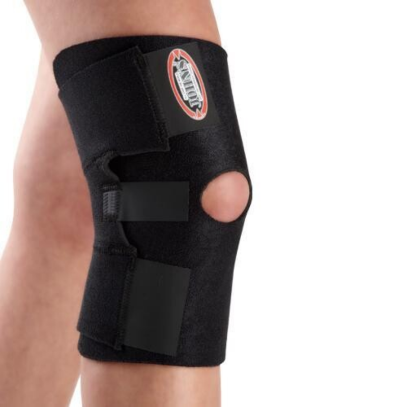 John's Επιγονατίδα Wrap Around Black One Size 1τμχ