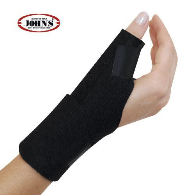 John's Spika Καρπού/αντίχειρα Wrist Support Black S-xl