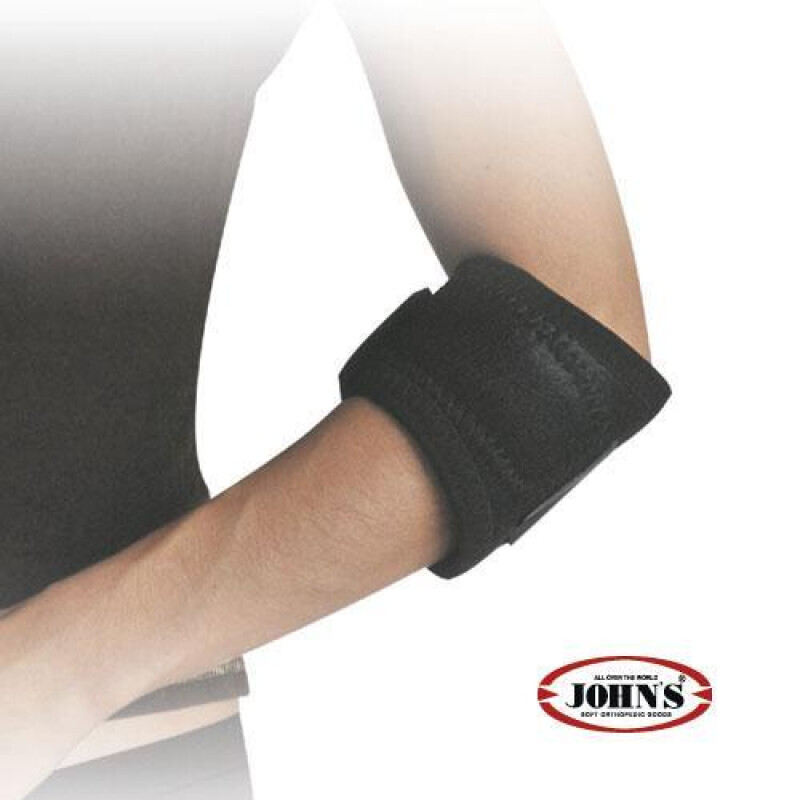 JOHN'S - Δέστρα επικονδυλίτιδας Tennis Elbow Strap Black ONE SIZE (S-XL) (ref. 120172) - 1τμχ
