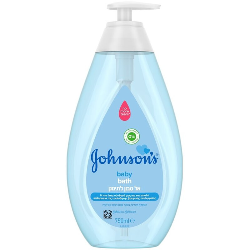 Johnson & Johnson Baby Bath Βρεφικό Αφρόλουτρο Ήπια Σύνθεση 750ml