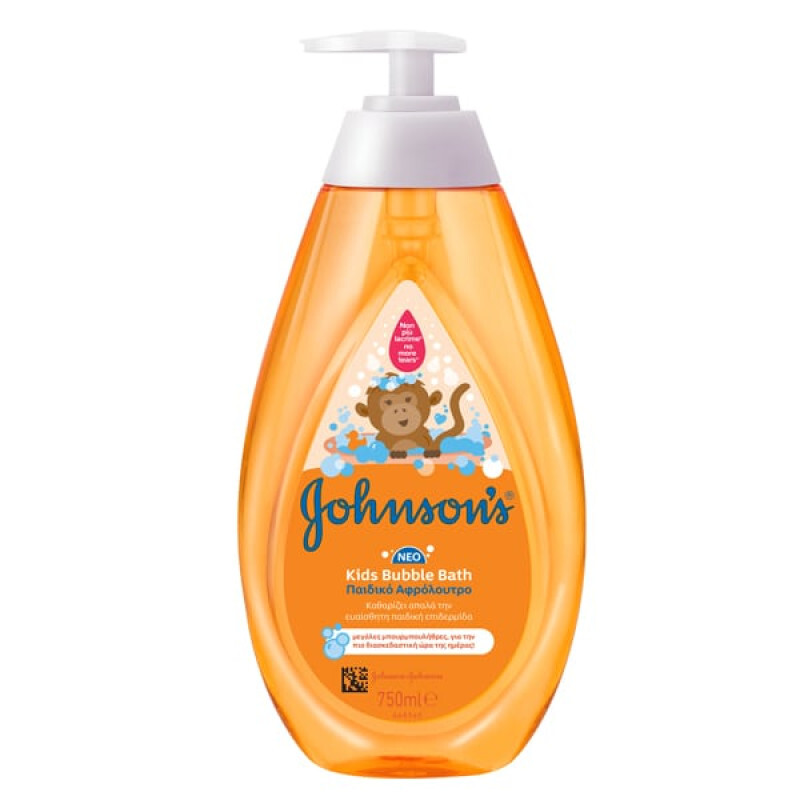 Johnson & Johnson Kids Bubble Bath Bath & Wash 750ml