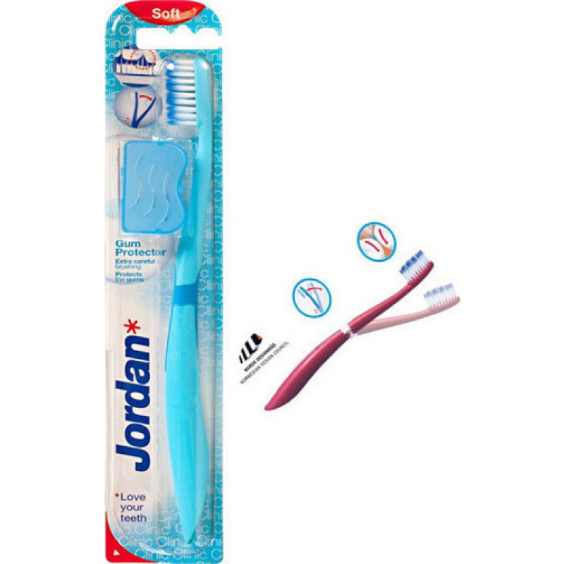 Jordan Gum Protector Οδοντόβουρτσα Προστασίας Ούλων Μαλακή 1τμχ