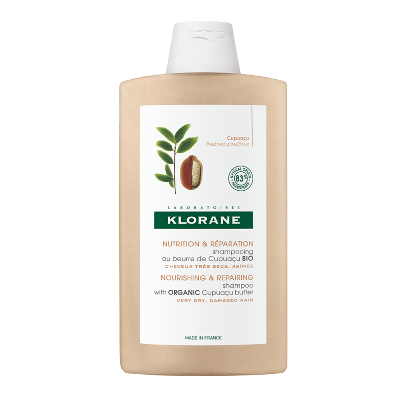 Klorane Repairing Shampoo Για Ξηρά Μαλλιά Κουπουάσου Bio 400ml