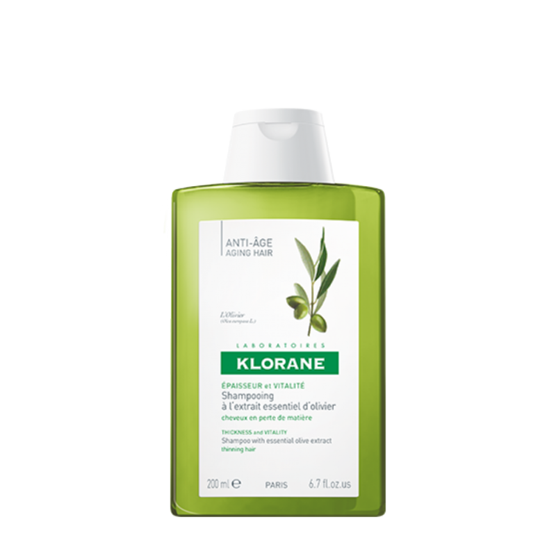 Klorane Olivier Anti-age Shampoo Thickness & Vitality 200ml