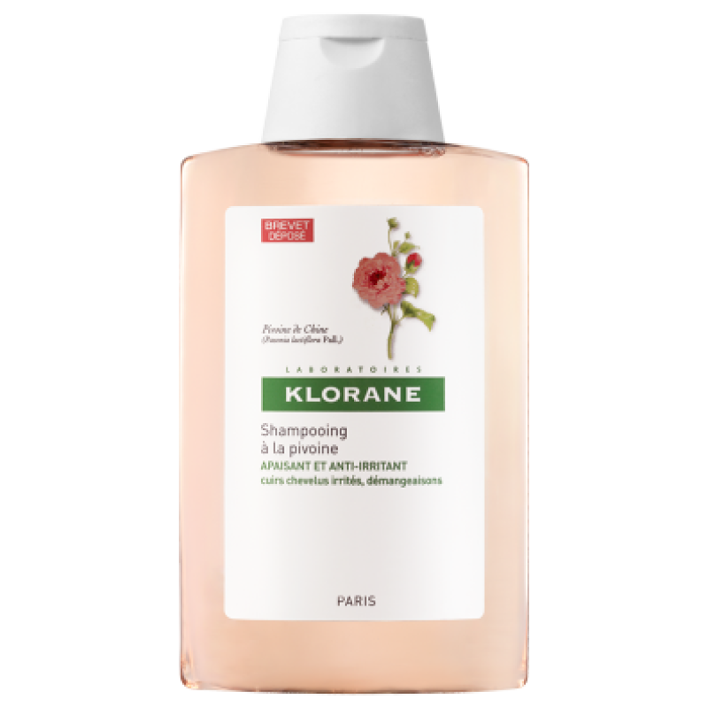 Klorane Pivoine Soothing & Anti-irritaitng Shampoo 200ml