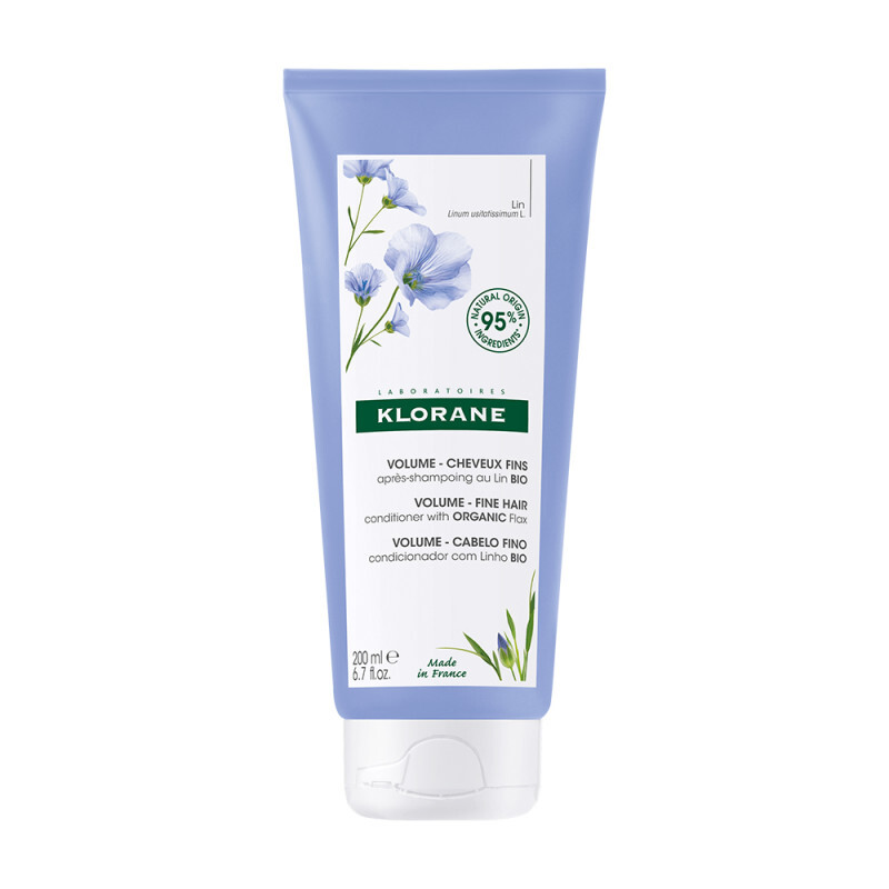 Klorane Volume Μαλακτική Κρέμα Για Όγκο Λινάρι Bio 200ml