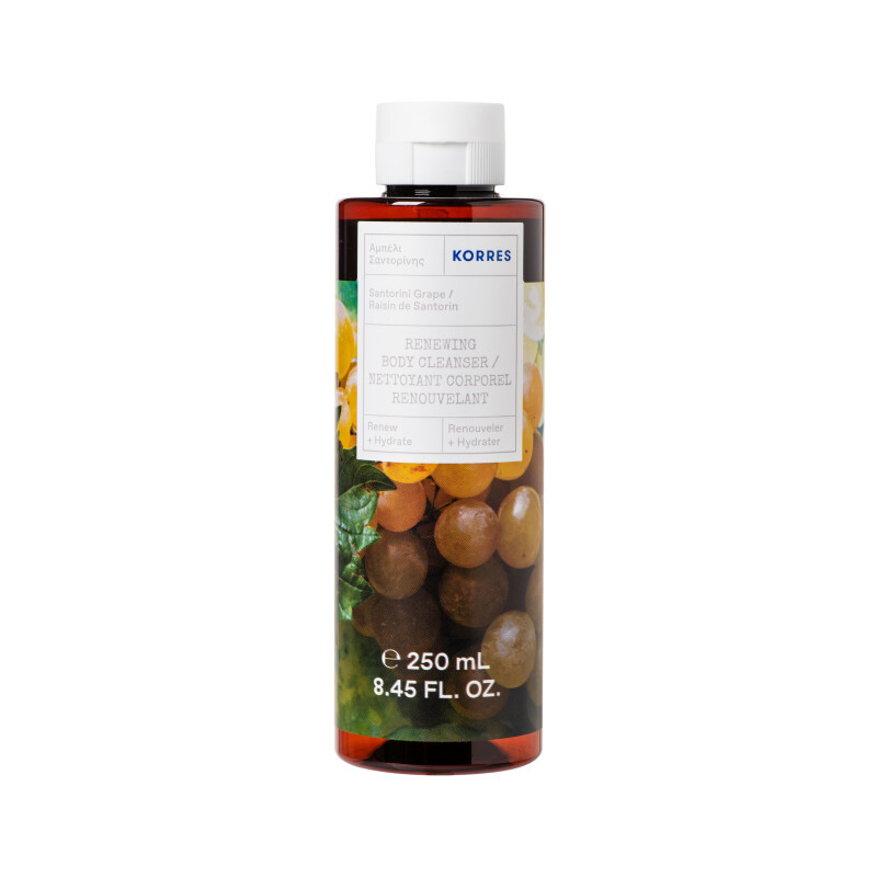 Korres Αμπέλι Σαντορίνης Renewing Body Cleanser 250ml