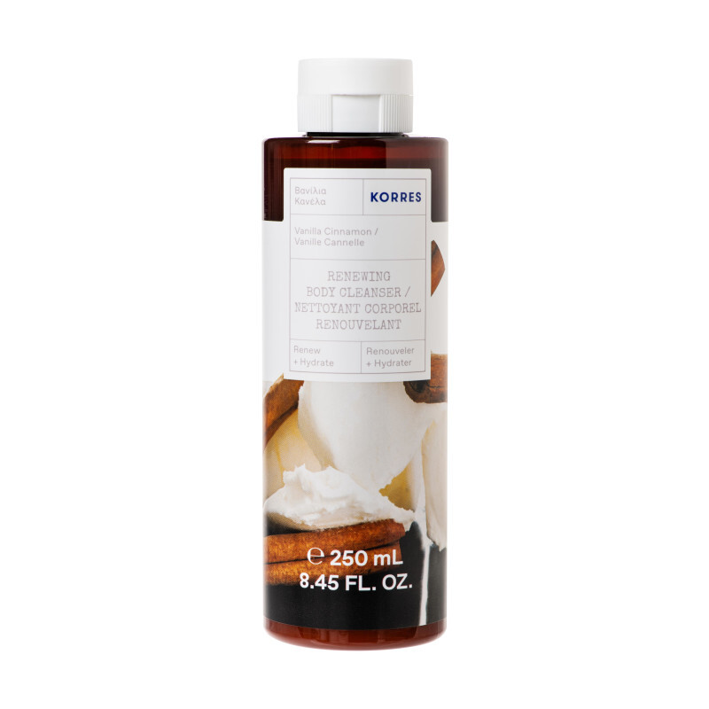 Korres Βανίλια Κανέλα Renewing Body Cleanser 250ml