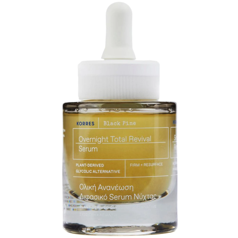 Korres Black Pine Overnight Total Revival Serum Νύχτας 30ml