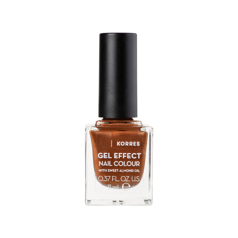 Korres Gel Effect Nail Colour 66 Aegean Bronze 11ml