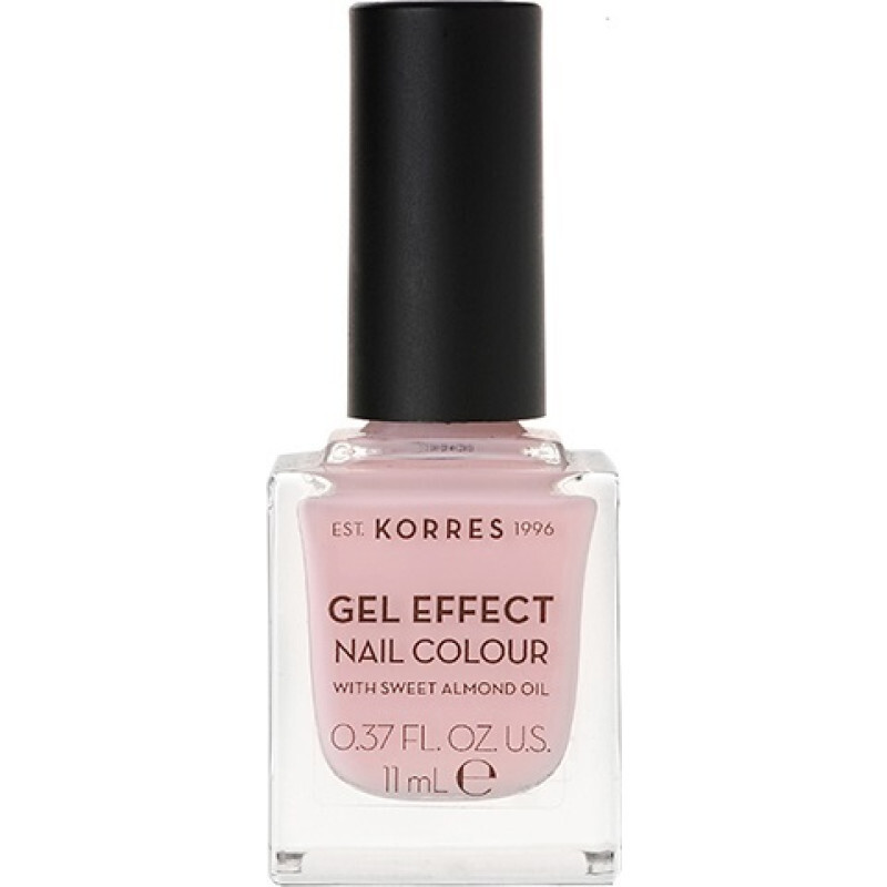 Korres Gel Effect Nail Colour Βερνίκι Νυχιών 05 Candy Pink 11ml