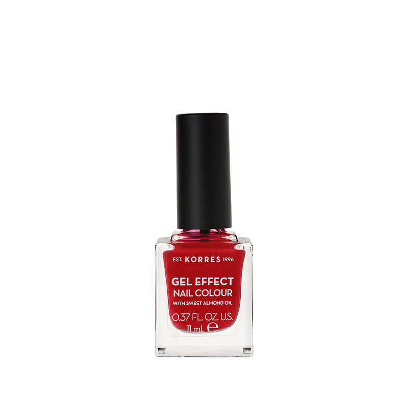 Korres - Gel Effect Nail Colour Βερνίκι Νυχιών 74 Berry Addict - 11ml