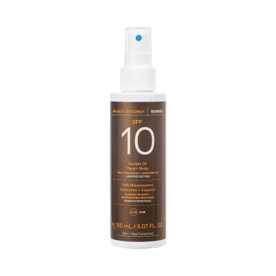 KORRES - Λάδι Μαυρίσματος SPF10 για Βαθύ Μαύρισμα - 150ml