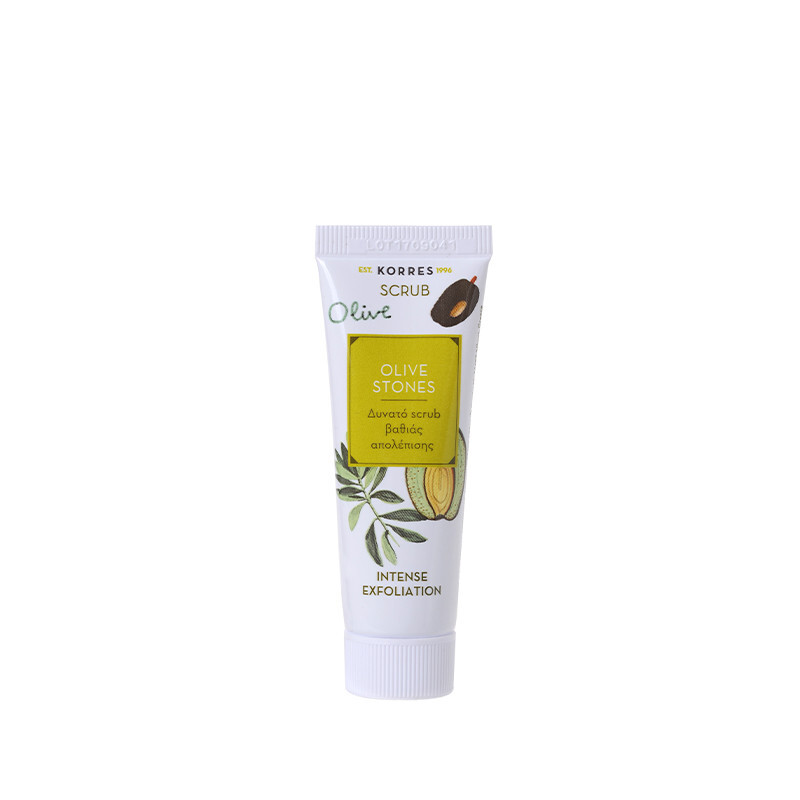 Korres Olive Stones Δυνατό Scrub Βαθιάς Απολέπισης 18ml