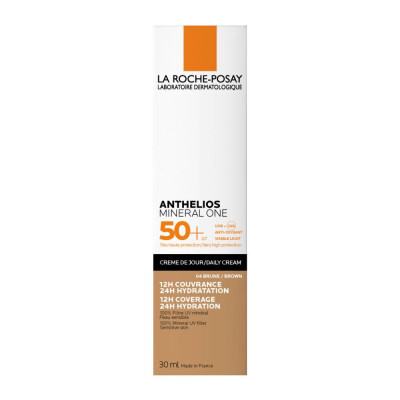 LA ROCHE POSAY - Anthelios Mineral One Αντηλιακή Κρέμα με Χρώμα 04 Brown SPF50+ - 30ml